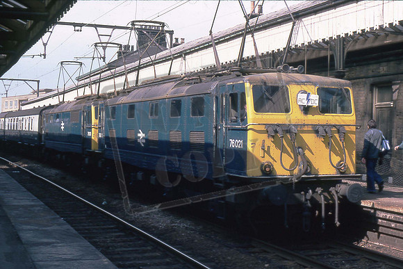 TTR10060 76021 76013 (Cat No TTR10060) Penistone AC-DC Railtour 16-09-78 David Canning