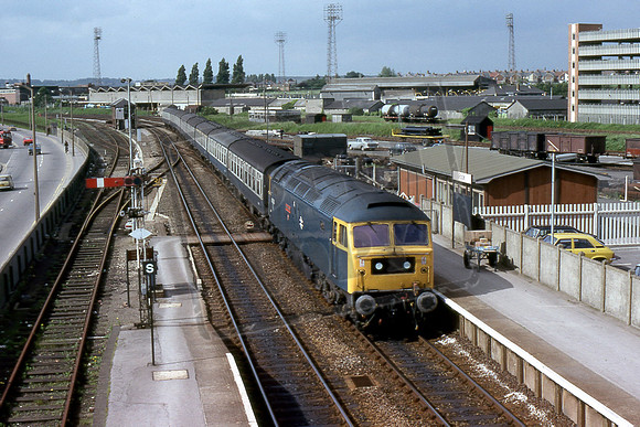 TTR10114 47500 GREAT WESTERN. (Cat No TTR10114) Poole on 17.10 Poole-Nottingham 15-06-79 David Canning