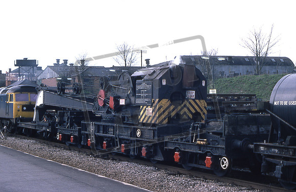 TTR10131 STEAM CRANE (Cat No TTR10131) Newbury 16-04-78 David Canning