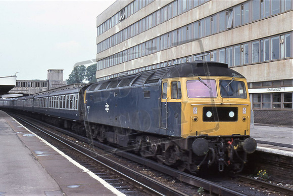 TTR10141 47157 (Cat No TTR10141) Southampton Central. 09.58 Weymouth-Leeds 11-06-79 David Canning