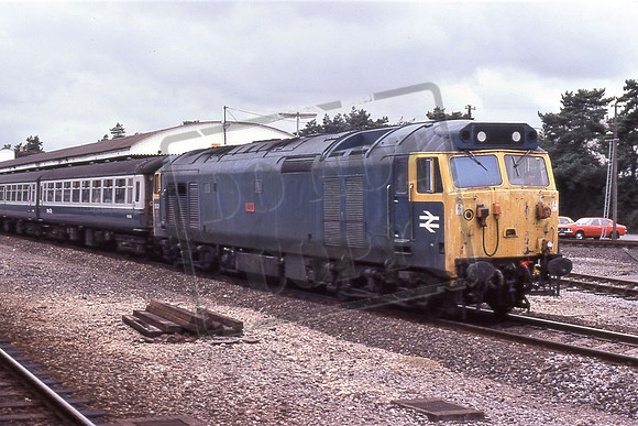 TTR10163 50031 HOOD (Cat No TTR10163) Andover on 9.40 Exeter-Waterloo 11-09-80 David Canning
