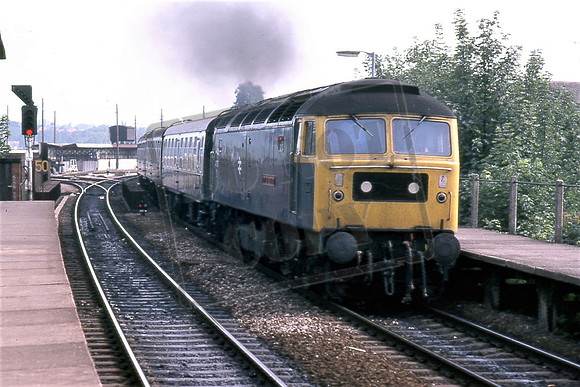 TTR10230 47076 CITY OF TRURO (Cat No TTR10230) Reading West 09.30 Paddington-Paignton 09-08-80 David Canning