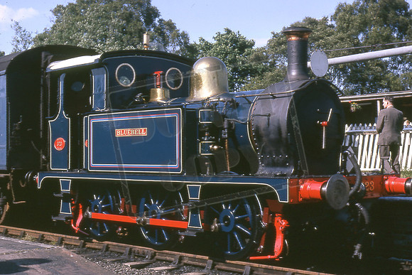 TTR10184 323 BLUEBELL (Cat No TTR10184) SECR P Class on the Bluebell Railway JULY 67 David Canning