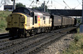 3-20 37055 (Cat No 3-20) Mossend North Junction on Cargo Waggons 18-07-90 Ian Ball