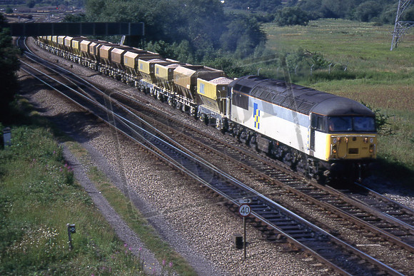 92-14 56050 (Cat No 92-14) North of Didcot. Whatley -Wolverhampton PGAs. 10-07-91 Ian Ball