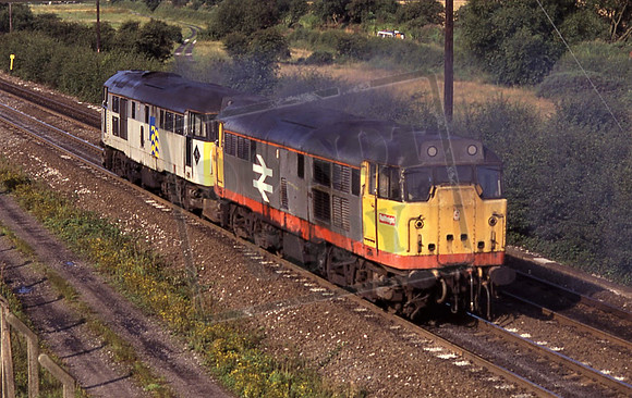 95-47 31188 & 31319 (Cat No 95-47) Stenson Junction. 08-08-91 Ian Ball
