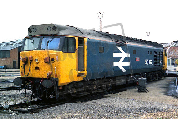 50022 ANSON (Cat No MSP50022B) Old Oak Common 28-09-1986 Mike Spencer 026