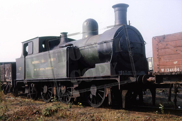 No67 LAMBTON 0-6-2T NATIONAL COAL BOARD No 2 AREA DURHAM
