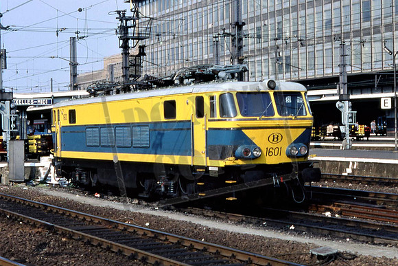 1601 BEL1601 SNCB BRUSSELS MIDI 9-6-1981
