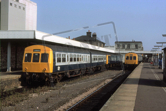 51429 DMU -51443 CLASS 101 CAMBRIDGE 21-8-1984