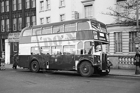 MRD145 READING CORPORATION AEC REGENT III PARK ROYAL No2