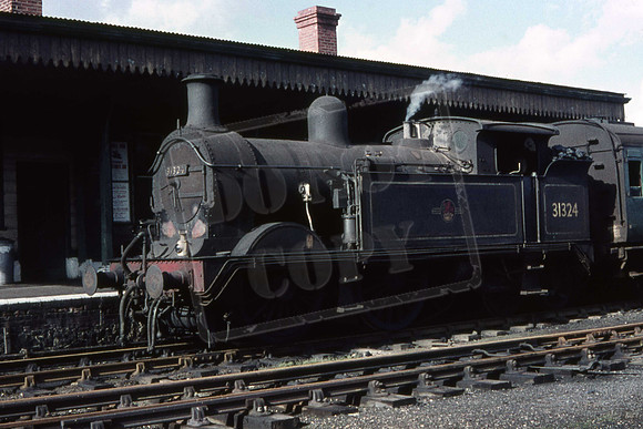 31324 UNS CLASS H 0-4-4T WESTERHAM 1-10-1961