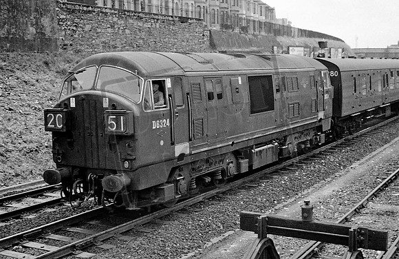 6324 TTPNear Plymouth North Road passing Gordon Terrace at Mutley.
