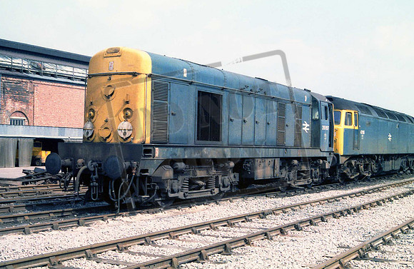 20057 UN 47195 CREWE WORKS 12-8-1984