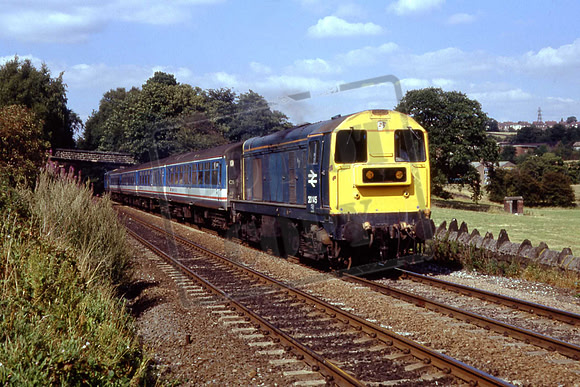 20145 UN & 20063 ON REAR. MATLOCK-DERBY AT MILFORD 18-8-1990