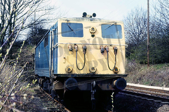 76036UN STORED EARLES SIDINGS HOT BOX APRIL 1983