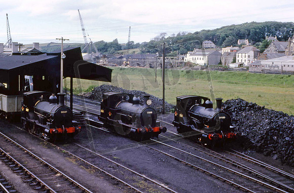 30587UNS 30586 30585 WADEBRIDGE 21-6-1962