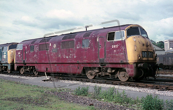 815 DRUID (Cat No UN815) EXETER 16-5-71