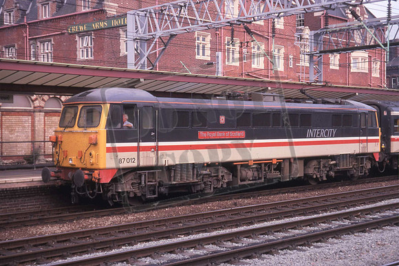 87012UNB ROYAL BANK OF SCOTLAND AT CREWE