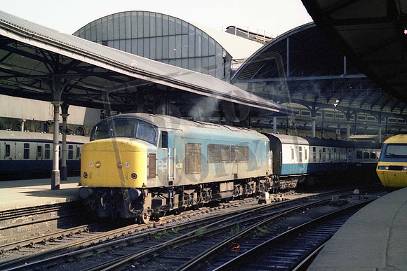 45133GWO NEWCASTLE 09.50 TO POOLE 2-7-83 GEORGE WOODCOCK