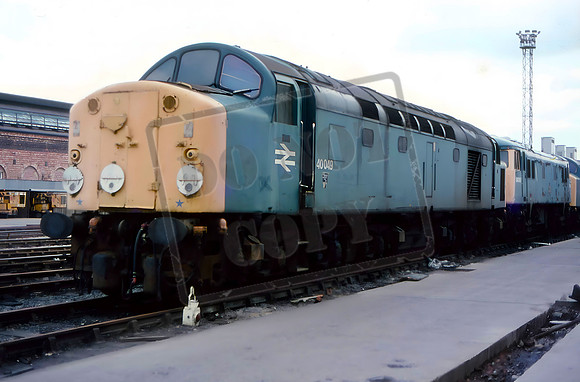 40049 (Cat No JSM40049) Crewe 1985