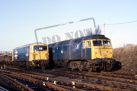 73002UNB 47612 TONBRIDGE SIDINGS STABLING POINT 12-1-1986