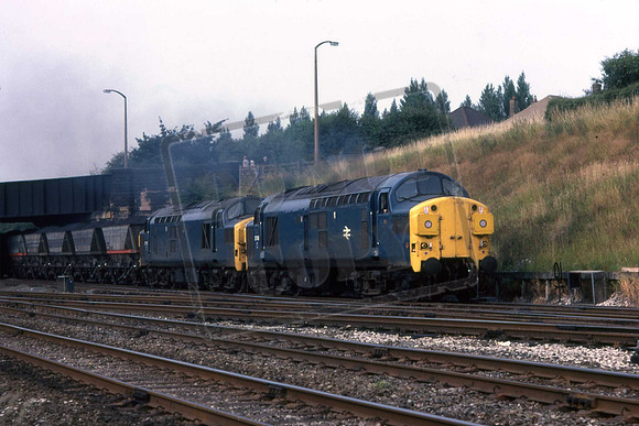 37001 & 37xxx (Cat No DJC37001) Trowell Junction 1981  David James Collection