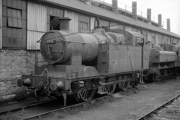 304 TTPS TAFF VALE RAILWAY ABERCYNON 21-7-1954