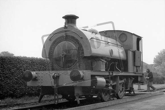 7058.42TTPS RSH 0-6-0 CEGB EARLEY POWER STATION 27-4-1975