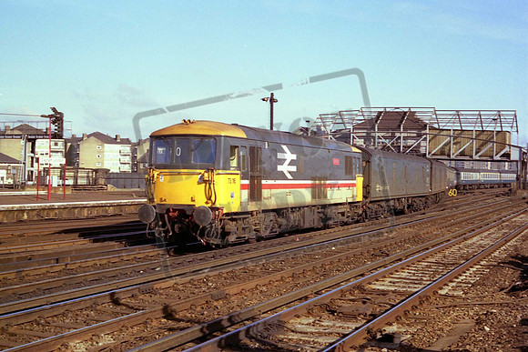 73116JG CLAPHAM JUNCTION 27-9-1987 JOHN GRIFFITHS