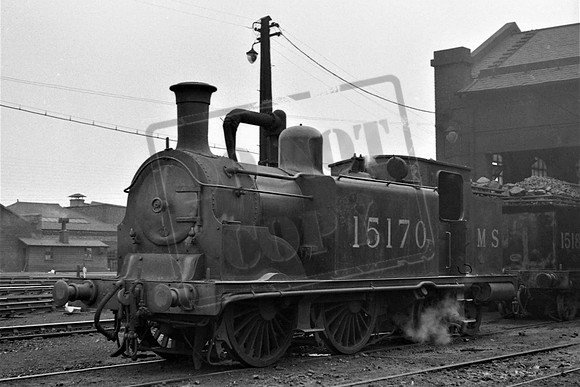 15170 TTPSLMS15170 0-4-4T McKINTOSH TANK ENGINE  POLMADIE 19-6-1937