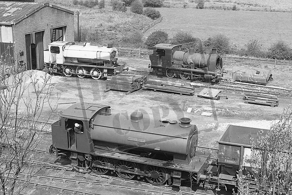 CADLEY HILL COLLIERY LOCO SHED 1970s