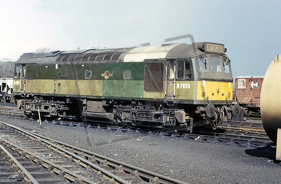 7625 UNB D7625 CARNFORTH APRIL 1967