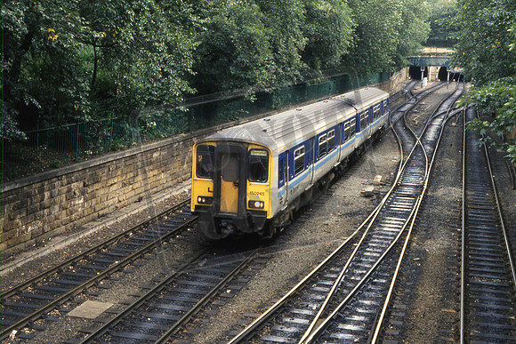 150245IBL LEAVES WAVERLEY FOR HAYMARKET. NORTH BERWICK SERVICE 13-8-1990 IAN BALL