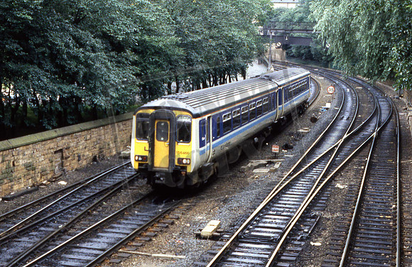 156466IBL LEAVES WAVERLEY FOR QUEEN STREET 13-8-1990 IAN BALL