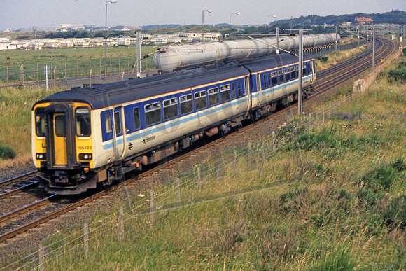 156433IBL PRESTWICK ON KILMARNOCK - GIRVAN 19-7-1990 IAN BALL