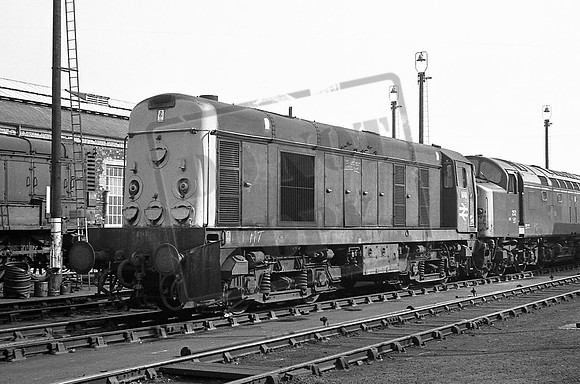 8046 TTP CREWE WORKS 1971