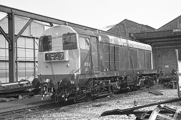 8150 TTP CREWE WORKS 1971