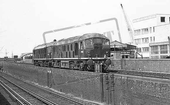 5013 TTP 5XXX NR HOLBURN VIADUCT 10-5-1959