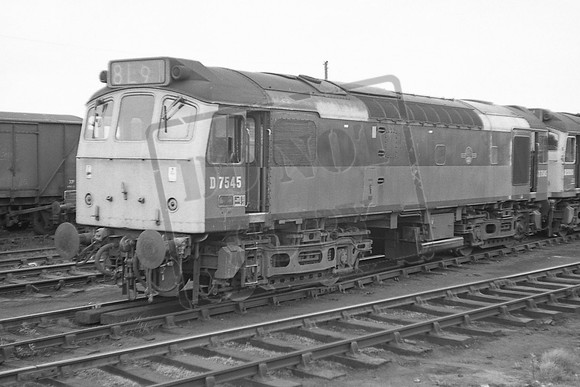 7545 TTP MOTHERWELL 24-5-1970