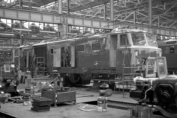 TTP7000 SWINDON WORKS 1970