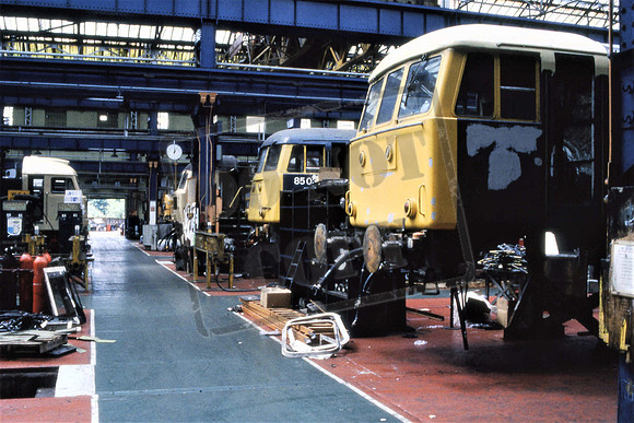 CREWE WORKS 86204 85035 (Cat No UN86204)  July 1995