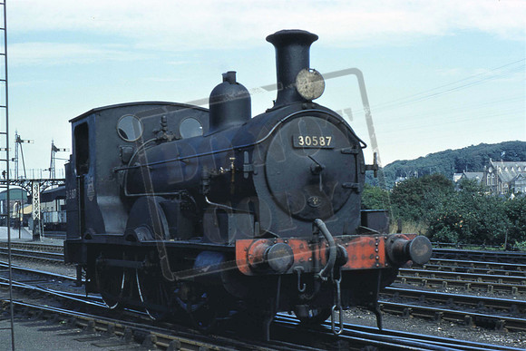 30587 (Cat No UNS30857B) 0P Beattie  2-4-0WTWadebridge 26-08-1957