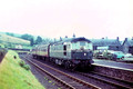 5318 (Cat No UN5318) Aberfeldy on a Ballinluig train. 07-08-1964