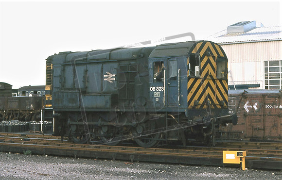 08323 (Cat No TTR1982) Eastleigh Works 19-11-78 Colin Marsden