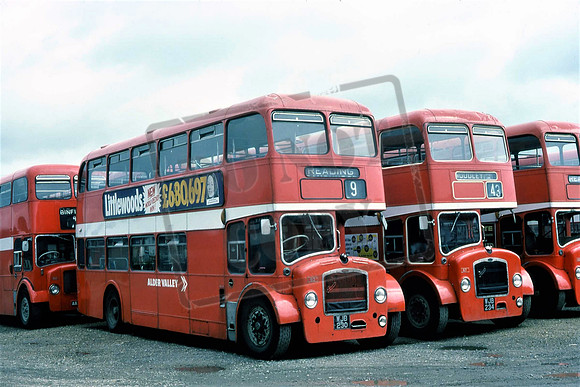WJB230 ALDER VALLEY BRISTOL FLF66 No 613 READING DEPOT 1975