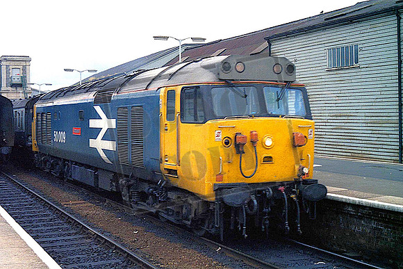 50009 CONQUEROR (Cat No MSP50009) Exeter St Davids 05-07-1986 Mike Spencer 012
