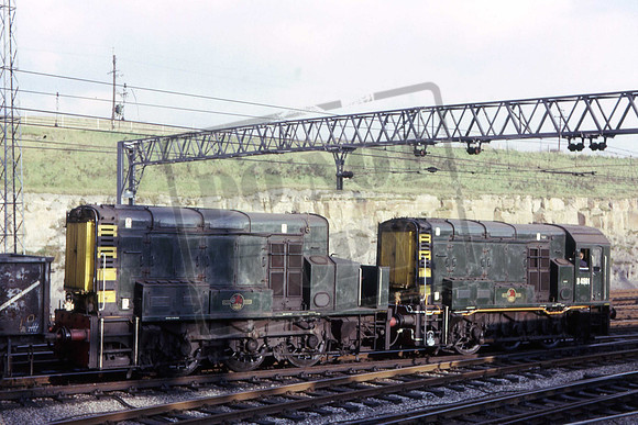 D4501 (Cat No UN4501) Class 13 at Tinsley 29-10-1966