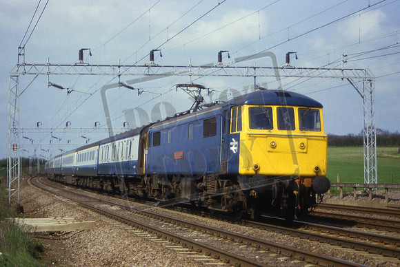 86210 CITY OF EDINBURGH (Cat No KN86210) Cow Roast......to west of Dudswell, and south of Tring Station