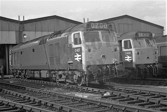 TTP437 433 CREWE 1969